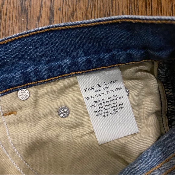 Rag & Bone | denim cutoff shorts size 24!! - Picture 8 of 8